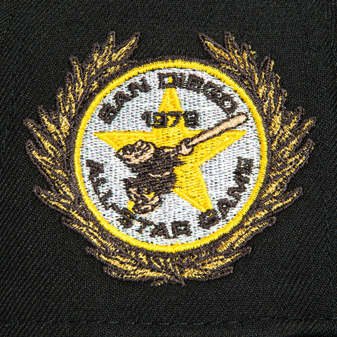 New Era 59Fifty San Diego Padres 1978 All Star Game Patch Hat - Black, White New Era