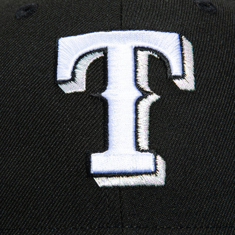 New Era 59Fifty Texas Rangers 1995 All Star Game Patch Hat - Black, White New Era