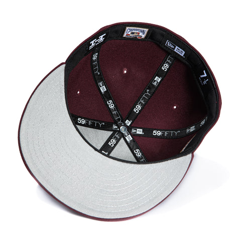 New Era 59Fifty Atlanta Braves 2017 Inaugural Season Patch Alternate Hat - Maroon New Era