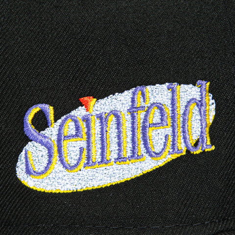 New Era 59Fifty New York Mets Seinfeld Patch Hat - Black New Era