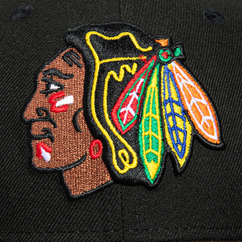 2TONE BLACKHAWKS WC15 BLK/BRN New Era