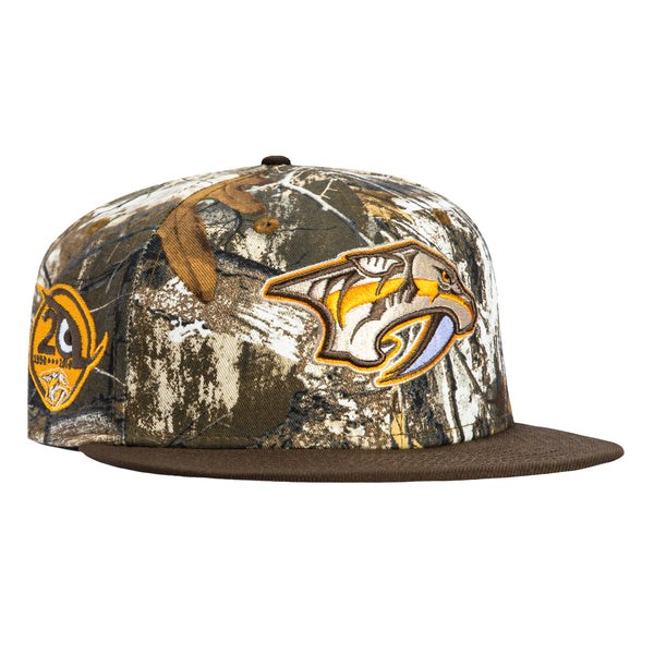 New Era 59Fifty Nashville Predators 20th Anniversary Patch Hat