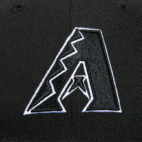 New Era 59Fifty Arizona Diamondbacks 2011 All Star Game Patch A Hat - Black, White New Era