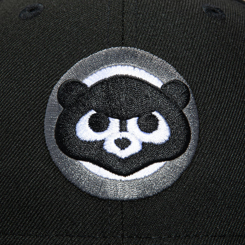 New Era 59Fifty Chicago Cubs 100th Anniversary Stadium Patch 1979 Hat - Black, White New Era