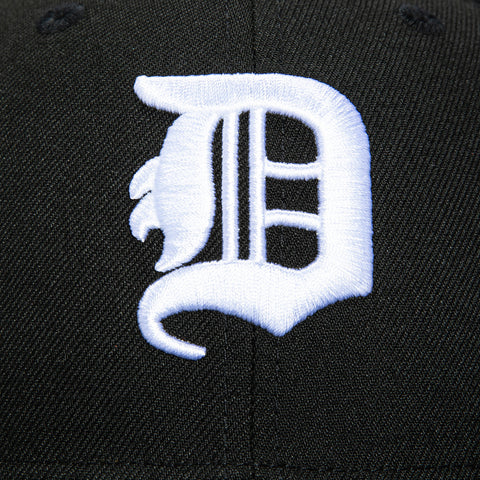 New Era 59Fifty Detroit Tigers Stadium Patch 1912 Hat - Black, White New Era