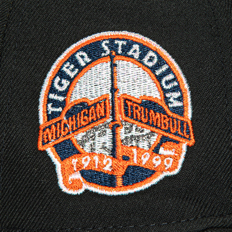 New Era 59Fifty Detroit Tigers Stadium Patch 1912 Hat - Black, White New Era