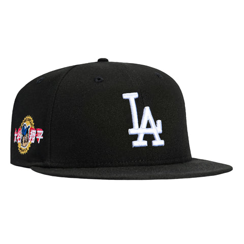 New Era 59Fifty Los Angeles Dodgers Shohei Ohtani Anime Patch Hat - Black, White New Era