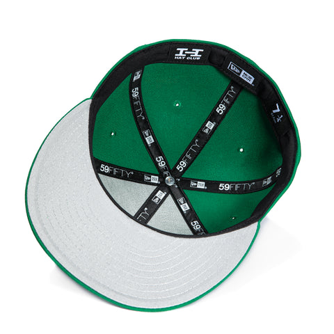 New Era 59Fifty Mexico El Tricolor Mexico Flag Patch Script Snapback Hat - Kelly Green New Era