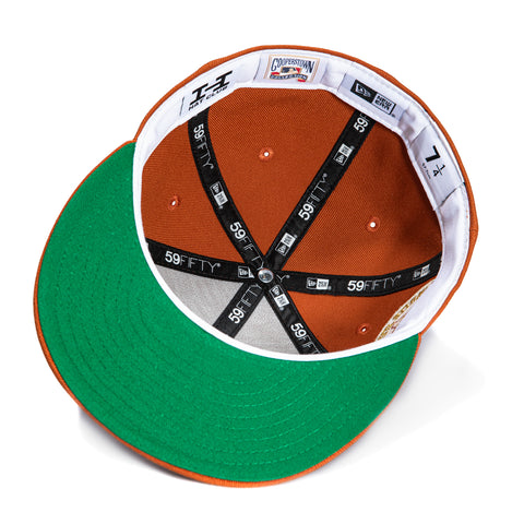 New Era 59Fifty Montreal Expos 1982 All Star Game Patch Hat - Burnt Orange New Era