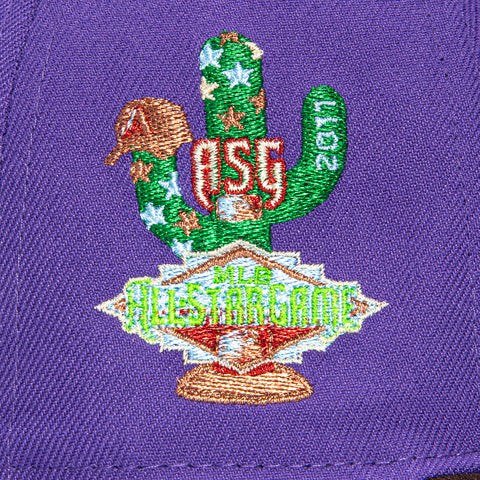 New Era 59Fifty Houston Astros 2011 All Star Game Patch 2000 Alternate Hat - Purple, Brown New Era