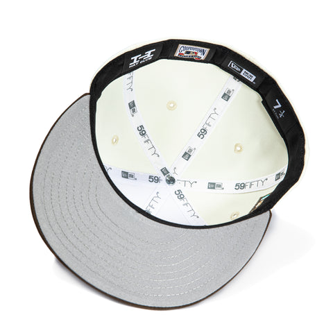 New Era 59Fifty San Francisco Giants 2007 All Star Game Patch Gradient Hat - White, Brown New Era