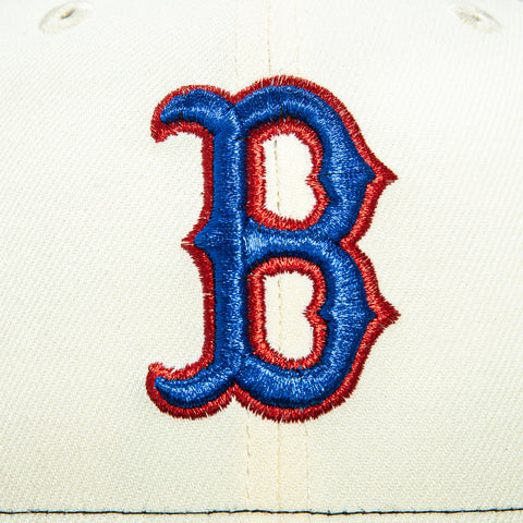 New Era 59Fifty Boston Red Sox 1999 All Star Game Patch Rail Pink UV Hat - White, Black New Era