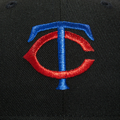 New Era 59Fifty Minnesota Twins 1985 All Star Game Patch Hat - Black, Royal, Red New Era