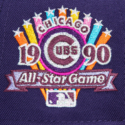 2TONE CUBS ASG90 SKULL PUR/BOG New Era