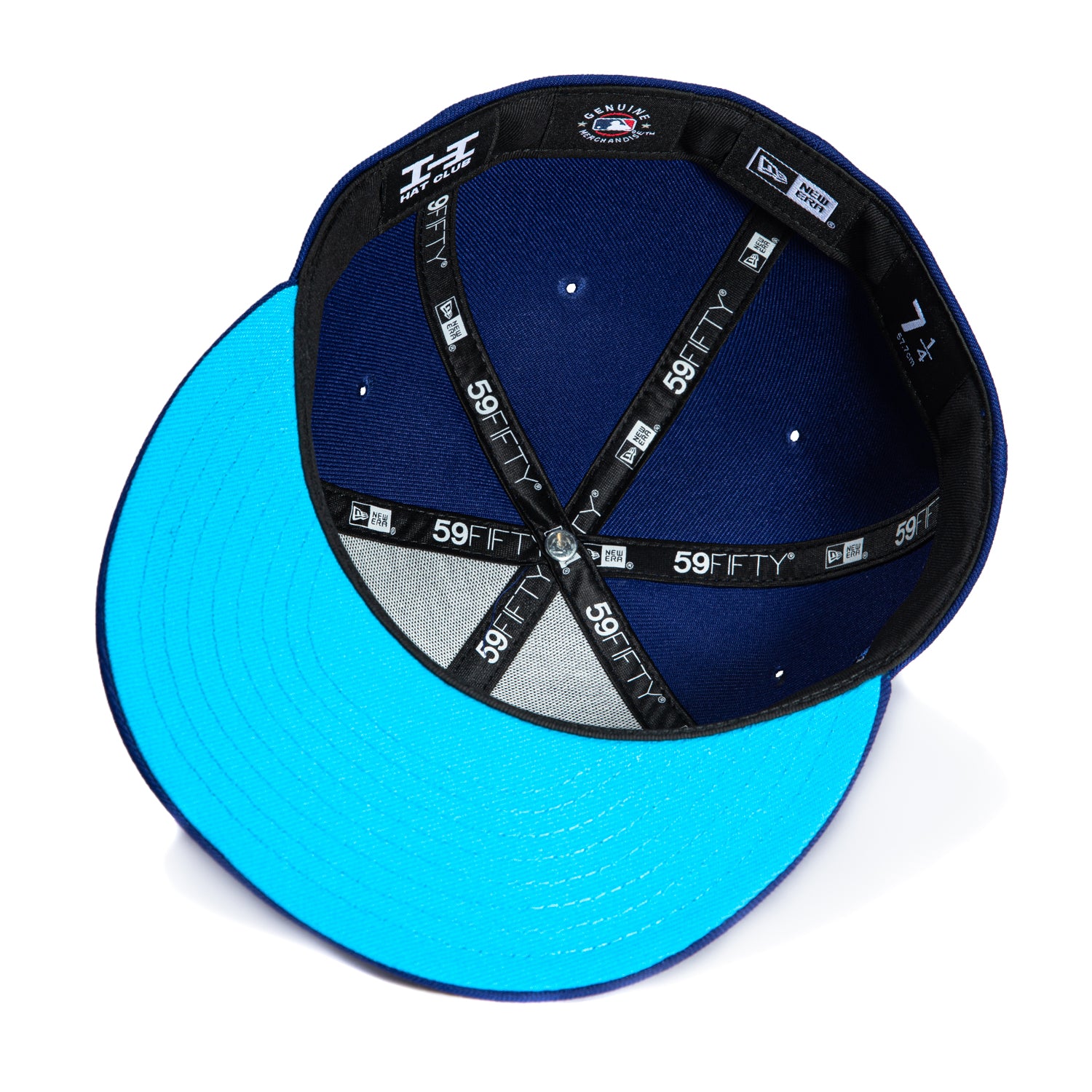 New Era 59Fifty Houston Astros Logo Patch Brick Neon Blue