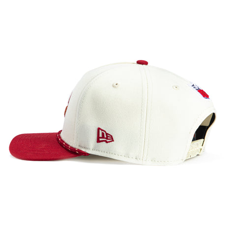 New Era 9Forty M-Crown 2025 NFL Rivalries Arizona Cardinals State Logo Patch Snapback Hat - Stone, Red New Era