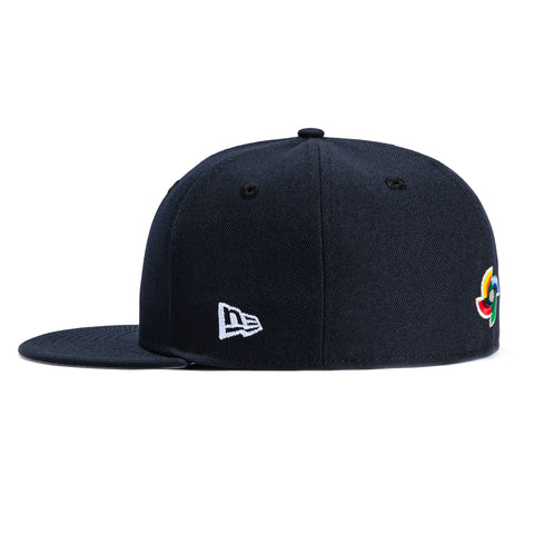 New Era 59Fifty Dominican Republic World Baseball Classic Dominican Republic Flag Patch Hat - Navy New Era