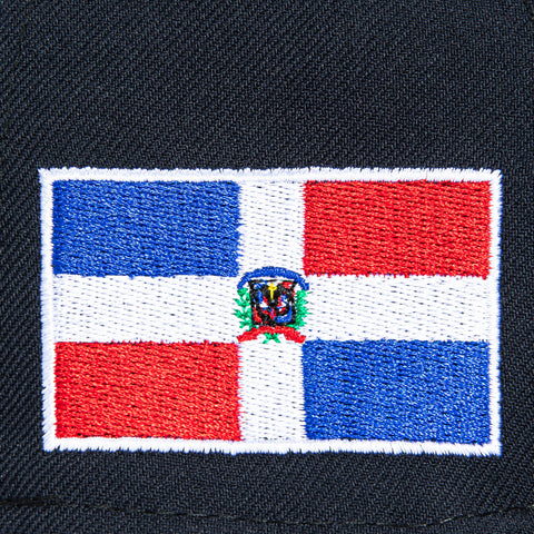 New Era 59Fifty Dominican Republic World Baseball Classic Dominican Republic Flag Patch Hat - Navy New Era