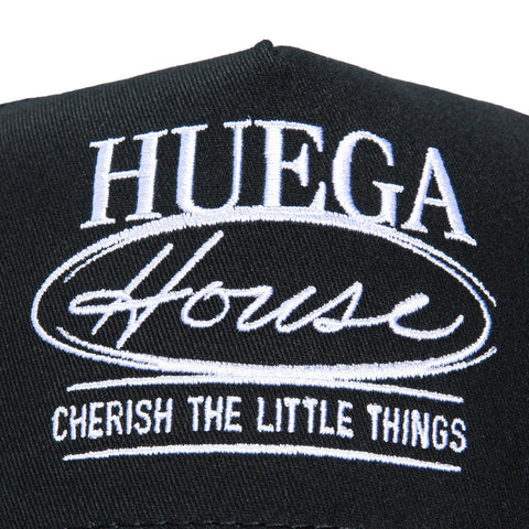 Huega House Eclipse Snapback Hat - Black Huega House