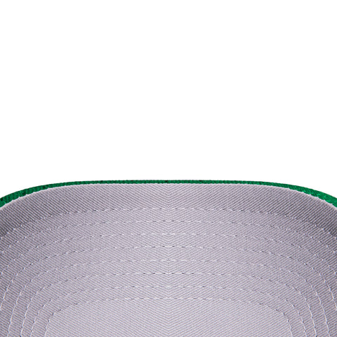 New Era 9Forty A-Frame Mexico El Tricolor Mexico Flag Patch Script Snapback Hat - Kelly Green New Era