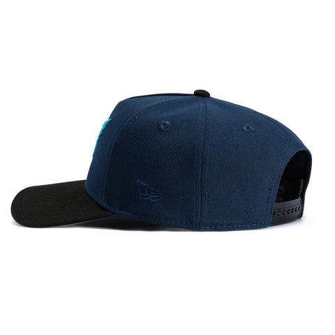 New Era 9Forty A-Frame Dallas Wings Paige Bueckers Circle Patch Snapback Hat - Navy, Black New Era