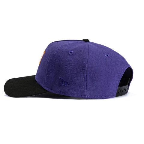 New Era 9Forty A-Frame Phoenix Mercury Kahleah Copper Logo Patch Word Snapback Hat - Purple, Black New Era