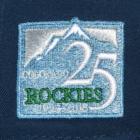 AB STORY YTH 950 ROCKIES 25TH MTN 2T NVY/GPH New Era