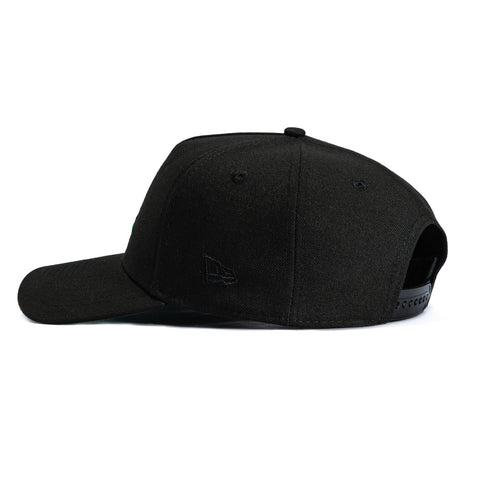 New Era 9Forty A-Frame Los Angeles Dodgers Rose Snapback Hat - Black New Era