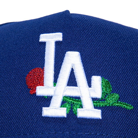New Era 9Forty A-Frame Los Angeles Dodgers Rose Snapback Hat - Royal New Era