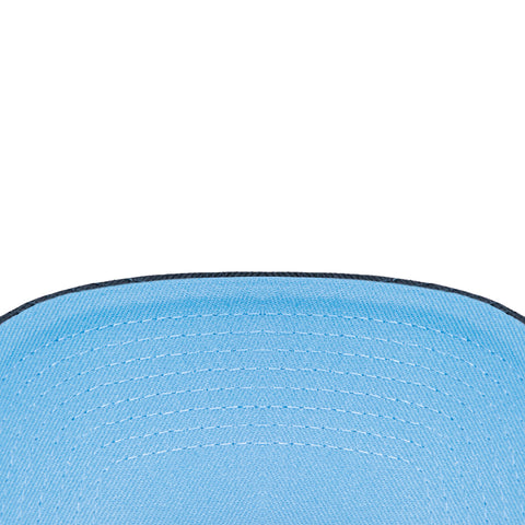 New Era 9Forty A-Frame New York Yankees Rose Light Blue UV Snapback Hat - Navy, Light Blue New Era