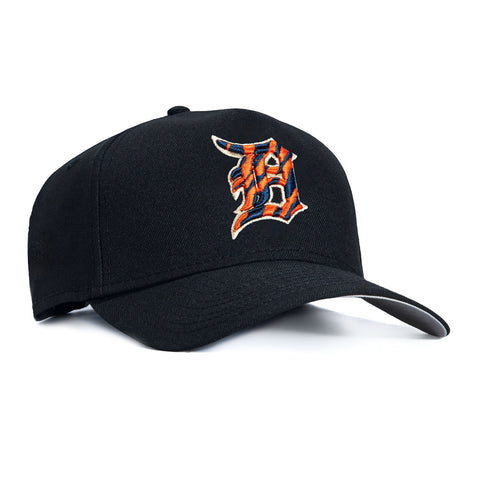 New Era 9Forty A-Frame Detroit Tigers BP Snapback Hat - Navy New Era