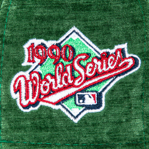 New Era 59Fifty Holiday Party Oakland Athletics 1989 World Series Patch Hat - Kelly Green New Era