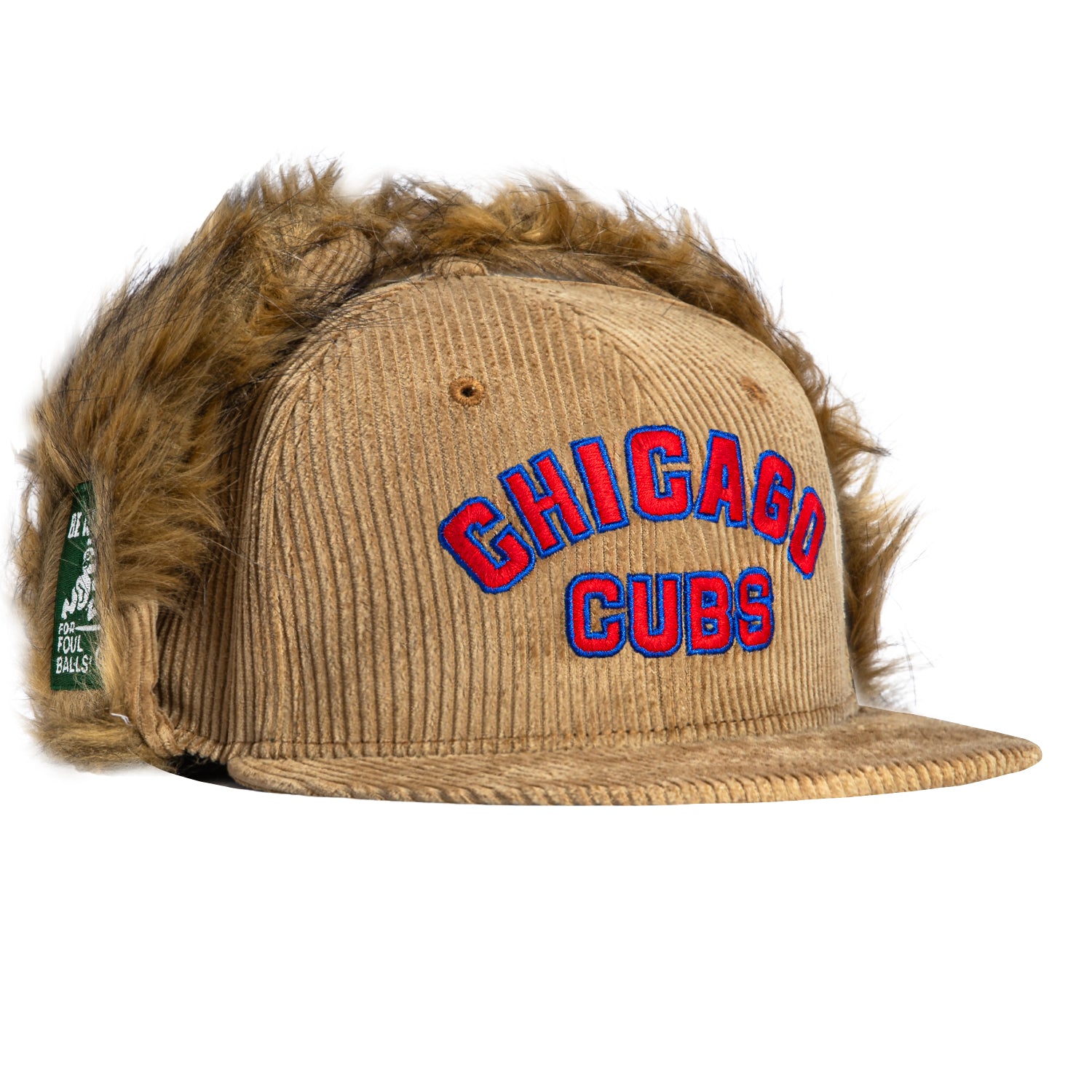 New Era 59Fifty Dog Ear Chicago Cubs Be Alert For Foul Balls Patch