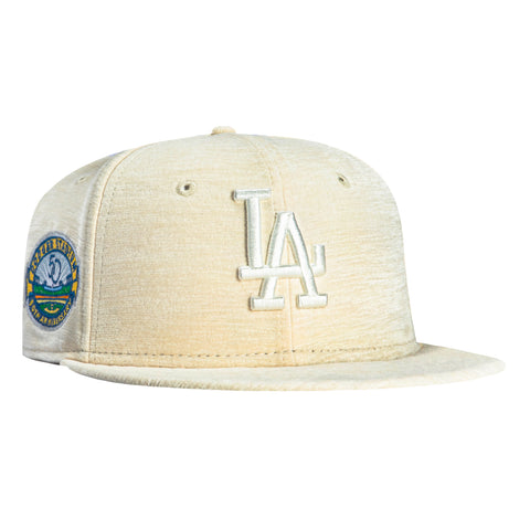 New Era 59Fifty Holiday Party Los Angeles Dodgers 50th Anniversary Stadium Patch Hat - White New Era