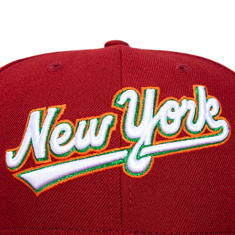 New Era 59Fifty Holiday Party New York Mets 1969 World Series Patch Hat - Brick New Era