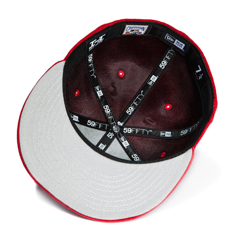 New Era 59Fifty Holiday Party New York Yankees 1949 World Series Patch Hat - Red New Era