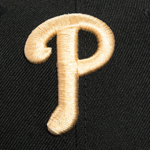 New Era 59Fifty 8-Ball Philadelphia Phillies 1996 All Star Game Patch Hat - Black