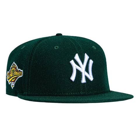 New Era 59Fifty 8-Ball New York Yankees 1996 World Series Patch Hat - Green