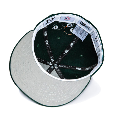 New Era 59Fifty 8-Ball New York Yankees 1996 World Series Patch Hat - Green