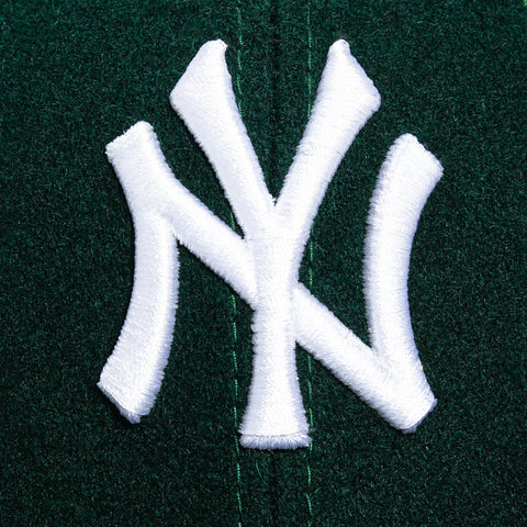 New Era 59Fifty 8-Ball New York Yankees 1996 World Series Patch Hat - Green