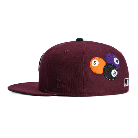 New Era 59Fifty 8-Ball Arizona Diamondbacks Inaugural Patch D Hat - Maroon