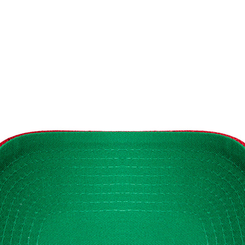 New Era 9Forty A-Frame Rivals San Francisco 49ers Faithful to The Bay Patch SF Snapback Hat - Khaki, Red New Era