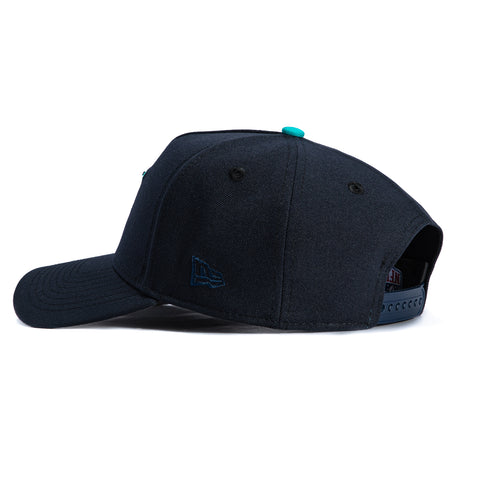 New Era 9Forty A-Frame Miami Dolphins Snapback Hat - Navy, Teal, Black New Era