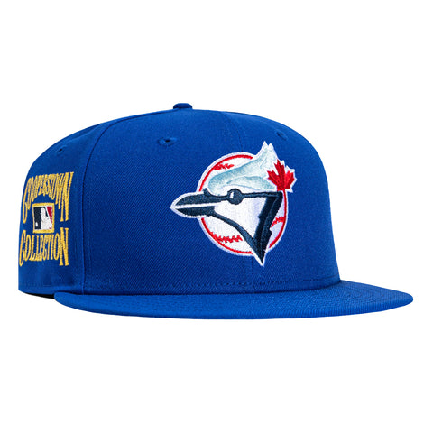 New Era 59Fifty Toronto Blue Jays Gold Cooperstown Collection Patch 1993 Hat - Royal New Era