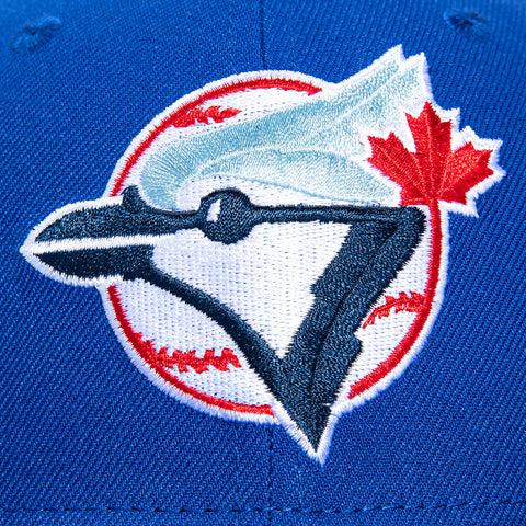 New Era 59Fifty Toronto Blue Jays Gold Cooperstown Collection Patch 1993 Hat - Royal New Era