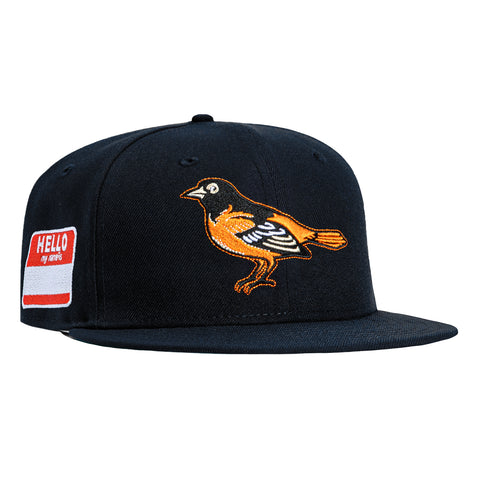 New Era 59Fifty Baltimore Orioles My Name Is Patch 1998 Hat - Navy New Era