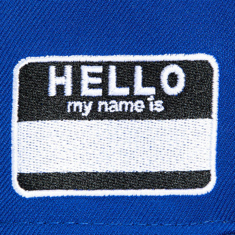 New Era 59Fifty Brooklyn Dodgers My Name Is Patch Hat - Royal New Era