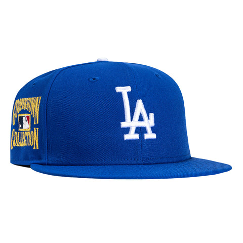 New Era 59Fifty Los Angeles Dodgers Gold Cooperstown Collection Patch Hat - Royal New Era