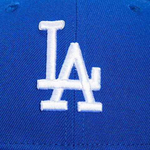 New Era 59Fifty Los Angeles Dodgers Gold Cooperstown Collection Patch Hat - Royal New Era