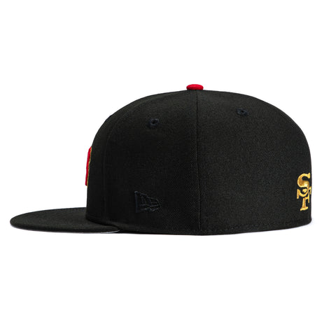 New Era 59Fifty Rivals San Francisco 49ers Faithful to The Bay Patch Hat - Black New Era